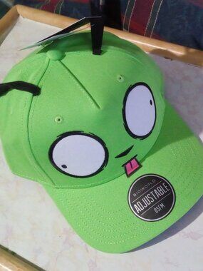 NEW GIR 3D Snapback Hat Invader Zim Baseball Cap